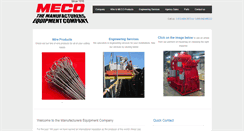 Desktop Screenshot of mecoservices.com